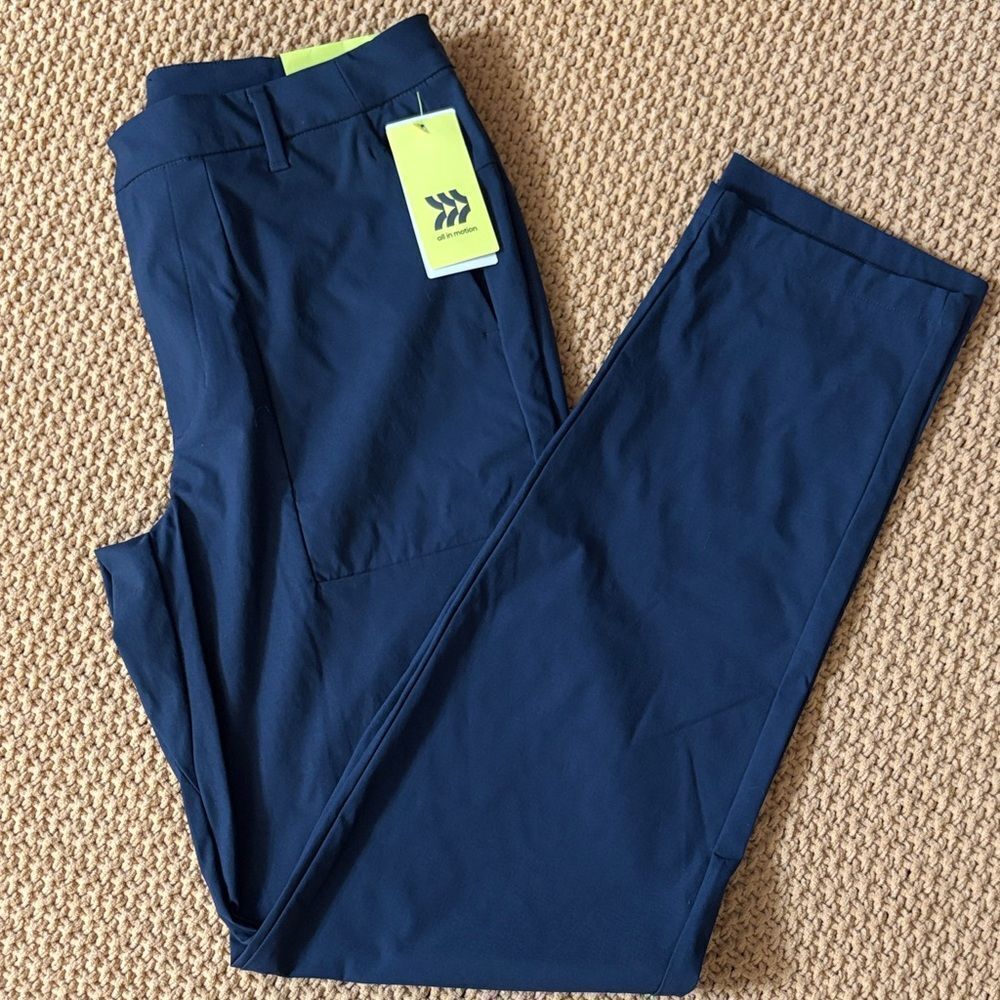 NWT All in Motion Women’s Commuter pants Blue Size 30x32